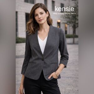 Kensie Charcoal Blazer